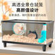 Shantou Lincun Hamster Cage Cheap and Large Acrylic Transparent Cage Golden Bear Special Breeding Box Anti-Bite and Anti-Escape HD Medium White Transparent Hamster Breeding Cage Anti-Bite and Anti-Escape