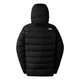 Die Nordfläche Nord -Down -Jacke für Frauen im Freien warm 550 Puff Goose 4U7V Schwarz/JK3 s
