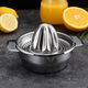 Enshousu stainless steel 304 manual juicer new manual juicer fruit juicer lemon orange juice stainless steel orange juice bowl