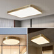 Herzspiegel Vollkupfer Deckenleuchte Villa-Tür Licht im Freien wasserdichte Balkon leichte Hofkorridor Korridor Ultra-dünner Mücken Deckenleuchte x3891-600*800/Rechteck