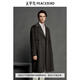 Peacebird Herren -Kleidung [gleicher Stil wie Wang Hedi] neuer Winter Wollmantel für Männer B1aae4b06 Grau 1 L