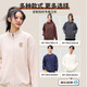 
Wu Yisi stand collar zipper sweatshirt work clothes custom logo print men autumn corporate work clothes activity group jacket women wy9901 Chinese red stand collar zipper style 2xl