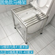 Toilet rack toilet stainless steel sitting and squatting dual-purpose 304 thickened household squatting stool converted into squatting artifact foot pedal 304 stainless steel toilet height 41cm