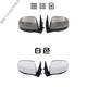 Changan Taurus Reverse Mirror Rear View Mirror Reflector Left and Left Reverse Mirror Assembly Lens Van Accessories Main Driver's Side Black