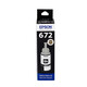EPSON Original 672 Tinte Nachfüll L211 L558 L565 L485 L351 L551 L405 Inkjet -Drucker Drucker Spezielle schwarze Tinte (4500 Seiten)
