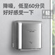 澳莎自动感应高速烘手机304不锈钢吹手烘手器干手酒店卫生间医院 3892镜面(不锈钢外壳)