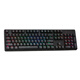 Ai Stone FE 104 full-key hot-swappable mechanical keyboard RGB backlight full-size gaming keyboard black red axis