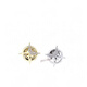 JACK VINEY Hexagram Brooch Men's Suit Corsage Small Collar Pin Shirt Collar Band Trendy Personalized Buckle Anti-Exposed Buckle Birthday Gift K LW Hexagram Ancient Silver Plated