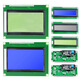 USBDM LCD1602/12864 LCD display with backlight STM32 display smart device LCD screen LCD12864 display 3.3V blue screen (excluding pin header)