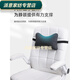 Rongtao office memory foam recliner small pillow neck headrest chair pillow car seat cervical pillow cushion comfortable Tianzhu cotton-light gray