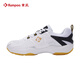 Xunfeng off-code Xunfeng badminton shoes for men and women new training shoes shock-absorbing and breathable professional competition sports shoes non-slip and wear-resistant E18 white and black 43