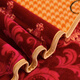 Yu Zhaolin's four-piece set of milk velvet on a winter bed in winter, double-sided velvet thickened flannel quilt cover bed skirt anti-static double-home love 1.5 meters bed four-piece set [quilt cover 1.8*2.2 meters]