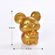 Collection of items: A book of micro landscape twelve zodiac signs resin ornaments rat, ox, tiger, rabbit, dragon, snake, horse, sheep, monkey, chicken, dog, pig, small ornaments birthday gift, golden set/12 (gift box) 12 zodiac signs birthday children's day gift