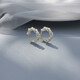 Idel Imitation Pearl Earrings High-end Earrings 2025 New Trendy Korean Temperament Internet Celebrity Circle Earrings Women's Earrings Imitation Pearl Earrings E2061