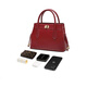 Bolle Gift Bag Bag Women's Bag 25 Spring New Simple y High Galent Texture Lander Crossbody Handbag x9214ax5 Red F