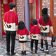 Disney (Disney) 2026 Year of the Horse New Year Parent-child Outfits for a Family of Three Winter Sweaters Mother and Daughter Outfits Family Portrait Chinese Style Clothes Burgundy Sweater Adult M Size Suitable for 100-120 Jin Jin equals 0.5 kg, regardless of