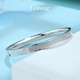 GsunG Platinum Bracelet Women's PT950 New Cat's Eye Craft Bracelet Platinum Men's and Women's Laser Sectioned Concubine Bracelet Customized Gold Special Shot Single shot is invalid and will not be shipped