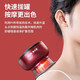 AUX Gua Sha Instrument Electric Gua Sha Instrument Cupping Device Home Gua Sha Artifact Gua Sha Brush Negative Pressure Cupping Instrument Meridian Birthday Father's Day Gift Practical for Dad Rose Red 12 Levels of Suction + 12 Levels of Temperature Control + Red Light