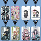 Dämon Slayer: Blade von Demon Slayer: Tuo Wuyilang Ganlu Tempel Migla Student Card Set School Card Marke Access Control Card Chinesische Karte Busskarte B13593 Campuskarte Set + Kurzes Lanyard