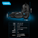 
Logitech K845 mechanical keyboard gaming keyboard cable e-sports full-size keyboard office keyboard 104 keys for boyfriend office supplies WF13A [key and mouse set] K845 tea shaft + G502HERO