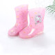 Hello Kitty children's rain boots girls girls rubber shoes baby cartoon toddler low rain boots baby water shoes KT02D2900430