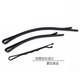 Men's invisible hairpin black one-word clip curved broken hairpin clip thickened bangs embarrassing period clip large size female 5-pack small size-2106#