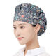 Wobaren chef hat home cooking nurse hygiene dust hat anti-smoke baking work hat tooling baking catering food navy flower