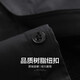 Shanshan (sapins) plus velours chemise à manches longues pour hommes pour hommes Coral Velvet Autumn New Color Couleur Couleur épaissie Business Shirt 673 Black 41