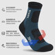 Alpint Mountain Elmont на открытом воздухе носки для походов мужские профессиональные носки для походов CoolMax Носки с утолщенными быстрооботающими спортивными носками