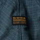 G-Star Raw Fashion Men's Summer Men's Men de gamme haut de gamme Fin à manches courtes à manches courtes à manches courtes Jacket décontractée D24299 Retro Indigo Rainbow Stripe M Stripe M