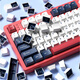 LEOBOG Hi98 customized wired mechanical keyboard aluminum tuotuo leaf spring Gasket structure 98 equipped with full key no impulse hot plug Yunshuilan-FR4 positioning board [Barbie axis] RGB