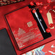Qindeli China Forbidden City Cultural and Creative Notebook Sub-Business Office Conference Record Book Thick Notebook Gift Box Set Souvenirs Company Gifts Custom Printable Logo Gift Box-B5 Ink Black