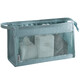 Chuannuo Waschbeutel Männer und Frauen Reisen Aufbewahrungstasche Toilettenbeutel Travelausrüstung tragbarer Kupplungsbeutel Toilettenbag 3008 Koreanisch Blau