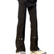 Digada Black Washing Jeans Slim Vibra recta Pantalones de pantalones con cremallera de pecho de la calle estadounidense WKXS-K691 Negro XL