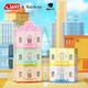 Jiaqi Technology (JAKI) building block assembly Nanci Nanxi stacked house castle children's toys boys and girls birthday gifts [music room]