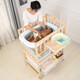 Best Love multifunctional baby diaper table baby bb shaker solid wood newborn changing touch table massage bathing care table side panel shakeable diaper table