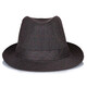 Changyin Summer summer cool hat men's hat top hat sun hat linen jazz hat spring and autumn linen beige slightly small 57 cm