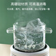 COOKSS baby food supplement box glass retortable storage box household frozen grid fresh-keeping cake mold food supplement bowl tool