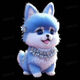 
Cute internet celebrity dog ​​super cute puppy stickers personalized decoration refrigerator toilet stickers car stickers children's room wall stickers YJ1424 20 cm