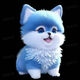 
Cute internet celebrity dog ​​super cute puppy stickers personalized decoration refrigerator toilet stickers car stickers children's room wall stickers YJ1424 20 cm