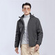 Woodpecker (TUCANO) plus velvet integrated jacket for women and men single-layer outdoor autumn and winter mountaineering jacket jacket warm soft shell windbreaker 9930A dark gray-men [solid color] L