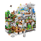 Minecraft Series compatible avec LEGO Mini Men and Girls Assemble Puzzle Children Village Toy Gift [Promotion] Twilight Forest 3888 particules [seau