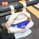 Sac de rangement d'artefact de marche de bébé heureux sac suspendu Xiaohuzi poussette sac de rangement de mouchoirs de poussette de bébé sac suspendu de poussette sac de mouchoirs en coton ours crème universel