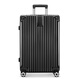 Fandia suitcase men's 28-inch universal wheel trolley case women's large-capacity suitcase password box leather suitcase black