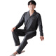 Modal Herren Pyjamas Herren Frühling und Herbst Winter reines Baumwoll Langarm