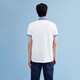 Hla Hailan Home [exclusivamente para la marca] Camiseta de manga corta para la camiseta del cuello redondo de algodón de verano para hombres