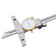 Shanggong Depth Caliper with Table 0-150mm Graduation Value 0.02 Stainless Steel Depth Gauge Vernier Caliper High Precision