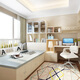 Sofia tatami bed customized for the whole house Tatami bed cabinet desk bookcase with wardrobe small study room furniture combination Yuan/