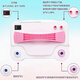 Guai Xiaoyang Elektrisches aufblasbares Pumpenwerkzeug tragbare Automatik Luftpumpe Ballon Maschine Hochzeits Geburtstagdekoration Szene Layout Sky Blue [Geben Sie 3-teiliges Set]