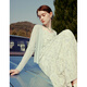 Fan Silan En Ice Mist Camiseta Sunshade Cardigan de punto 2024 Summer NUEVA Camisa de aire acondicionado de manga larga delgada 24fs12117 White M